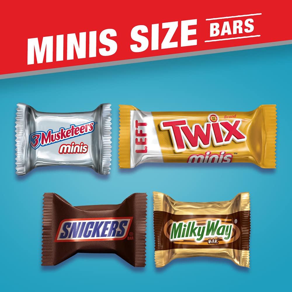 Chocolate Variety Pack - Fun Size Candy - All Your Favorite Chocolate Bars  Including M&M, Snickers, Twix and More In 8x8x8 Bulk Box, 7.3 Lbs Reviews  2023
