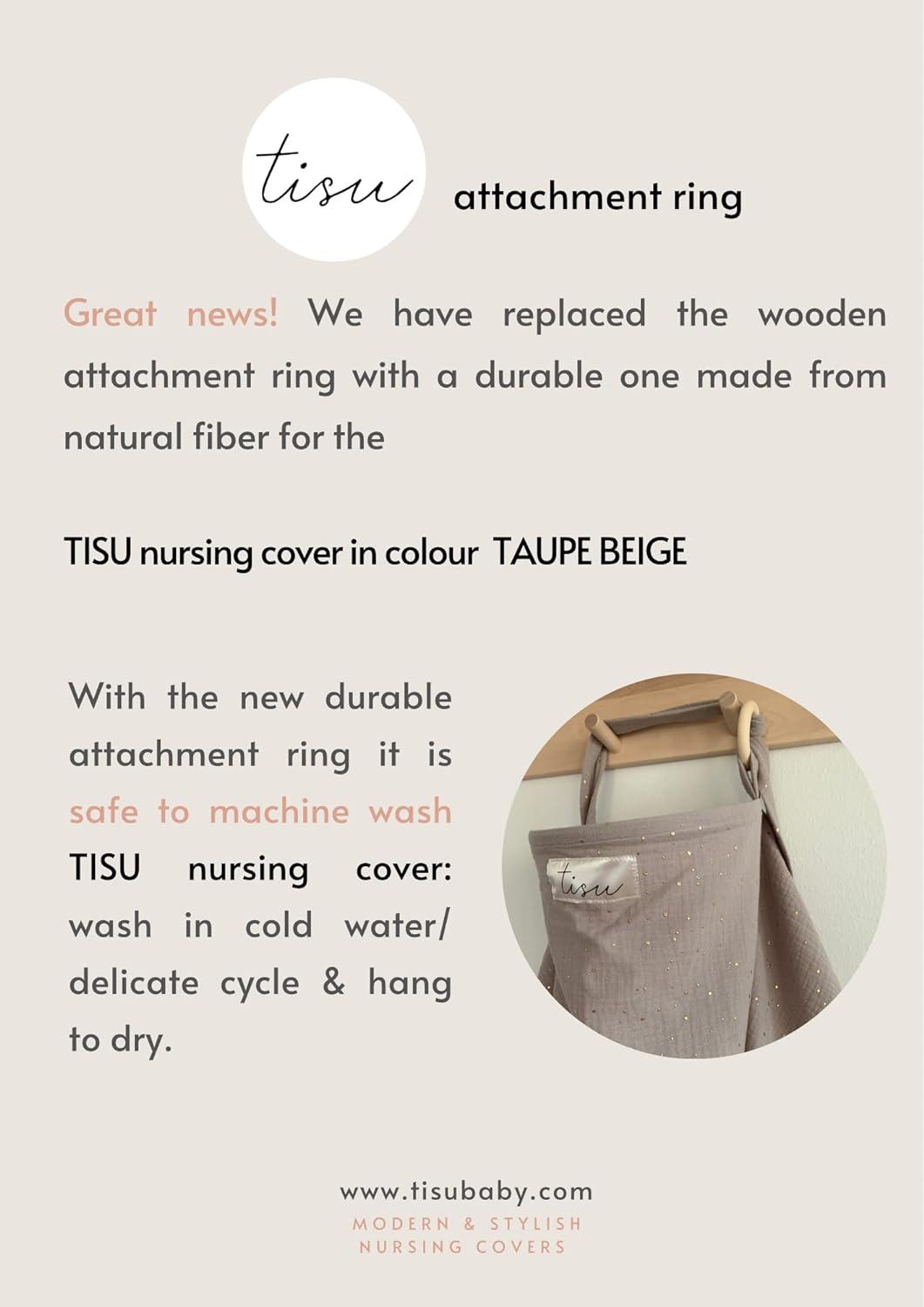 TISU Nursing Cover for Baby Breastfeeding & Pumping