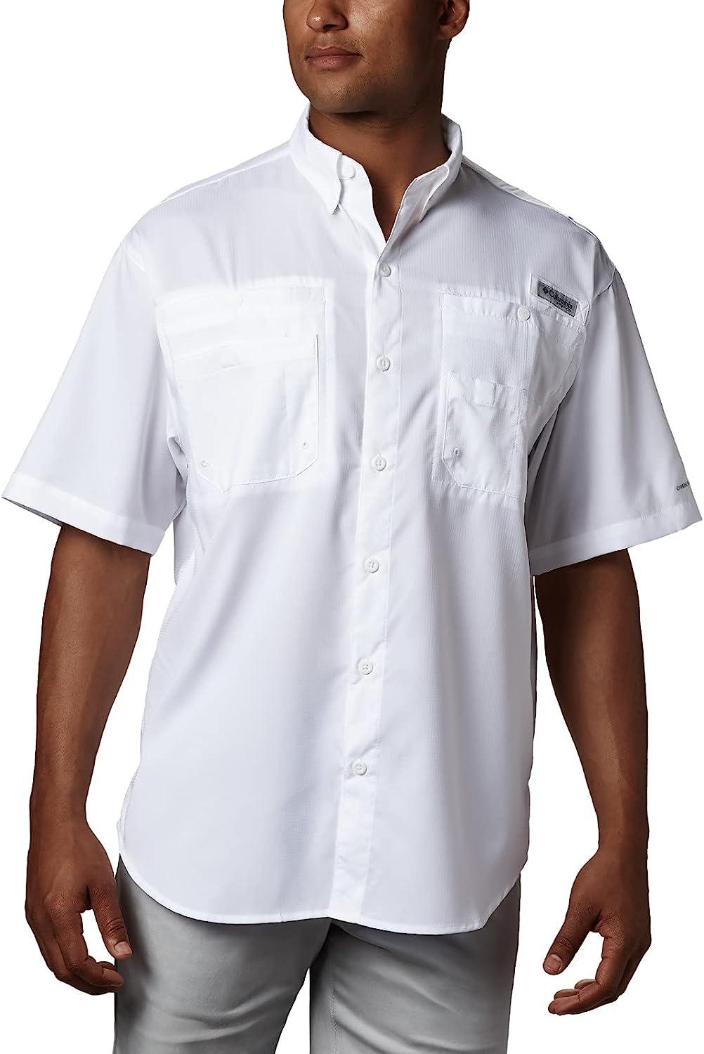  Columbia Mens Big & Tall PFG Tamiami II UPF 40 Long Sleeve  Fishing Shirt
