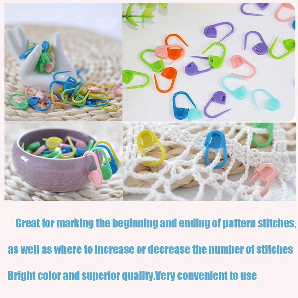 4 Pieces Colorful Knitting Loom Hook Tool Loom Knit Hook Set Looming Hooks  Crochet Hooks Sewing Needles Knitting Needles for Knitting Looms Knitting