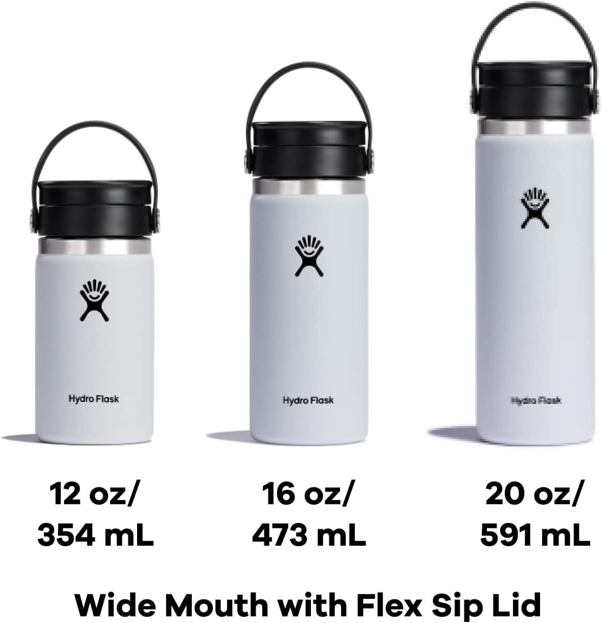 Hydro Flask 12 oz Wide Mouth Bottle with Flex Sip Lid  