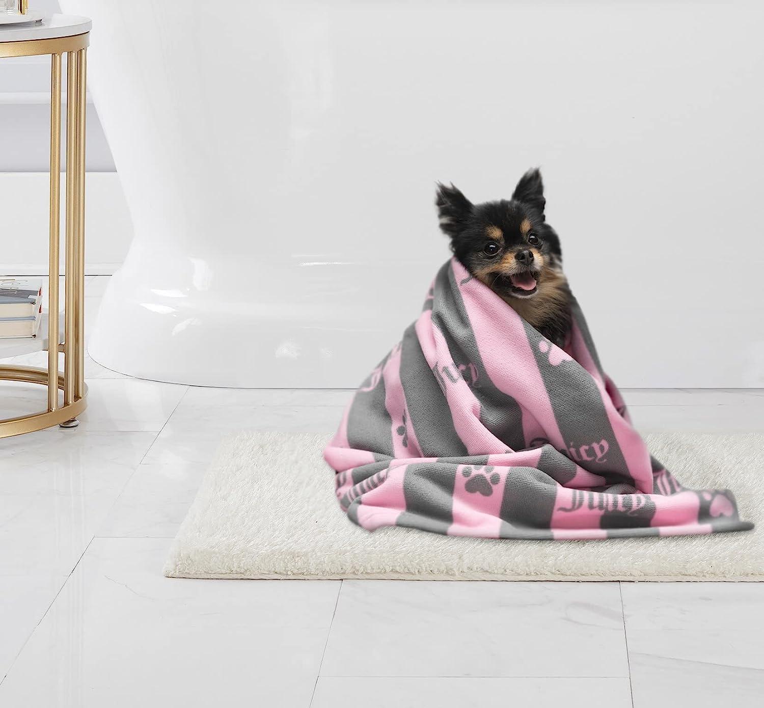 Microfiber Dog Drying Mat, Super Absorbent Towel