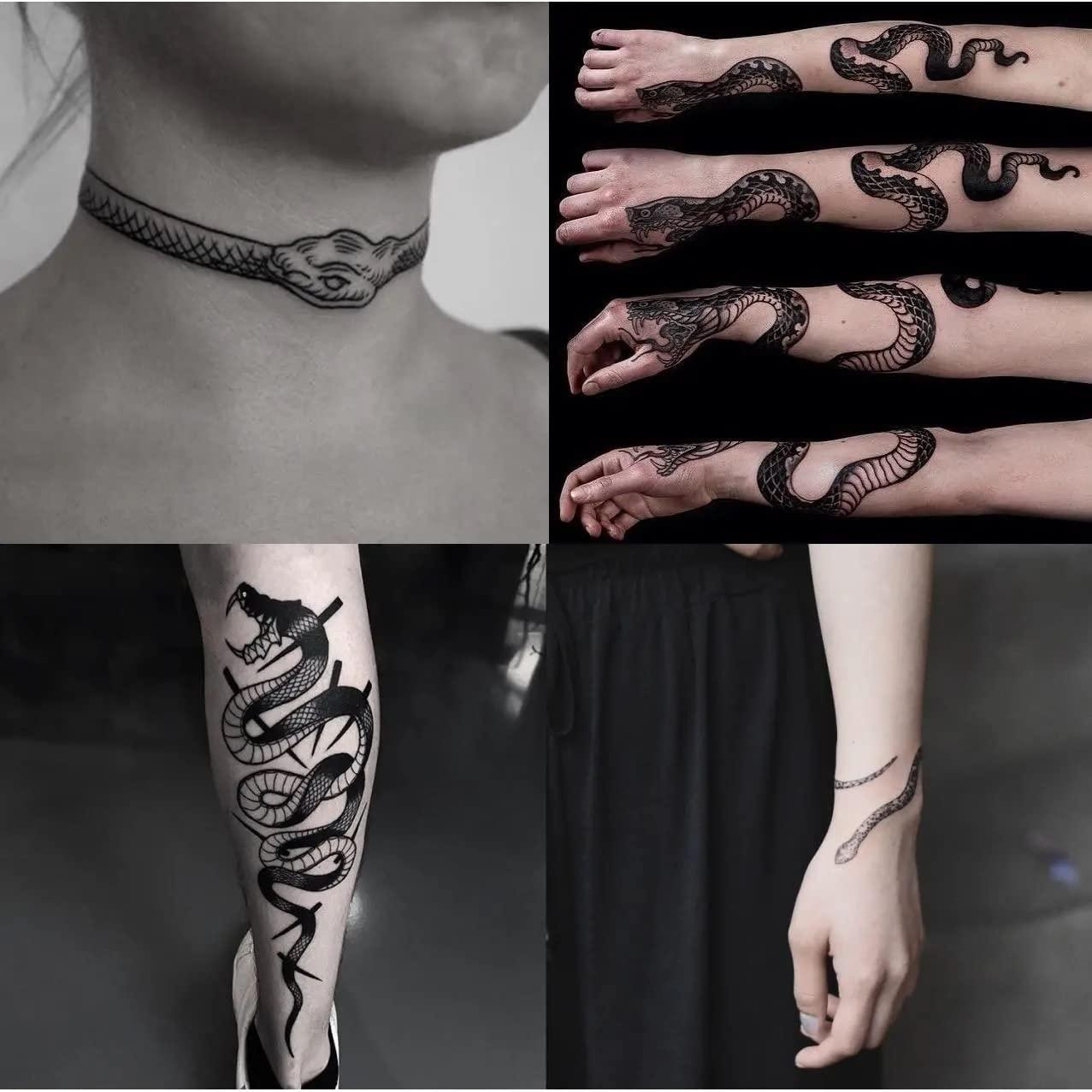 What does a snake tattoo symbolize? - Quora