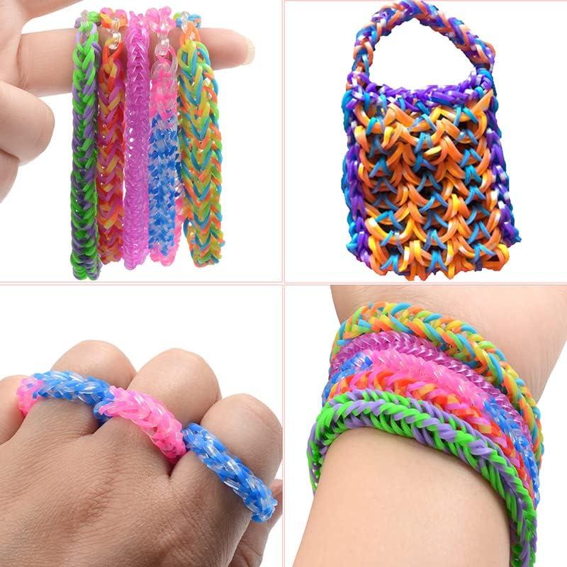 Rainbow Loom Rubber Bands Natural rubber Bracelet, band transparent  background PNG clipart | HiClipart