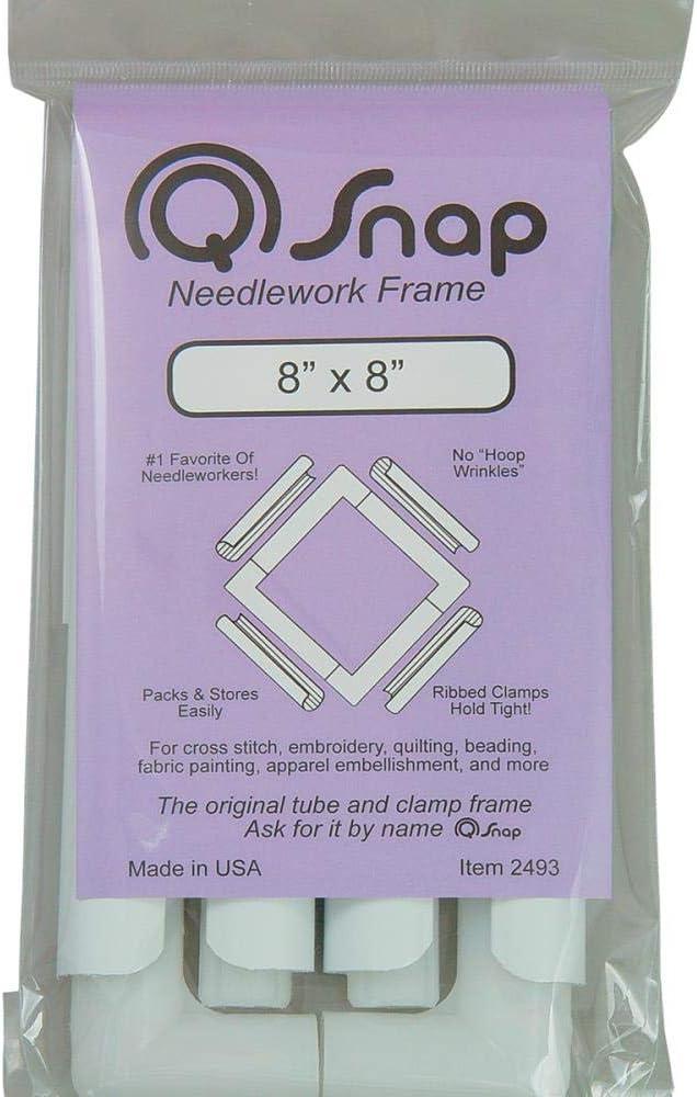 6x6 Q-snap Needlework Frame for Embroidery, Cross Stitch, Quilting