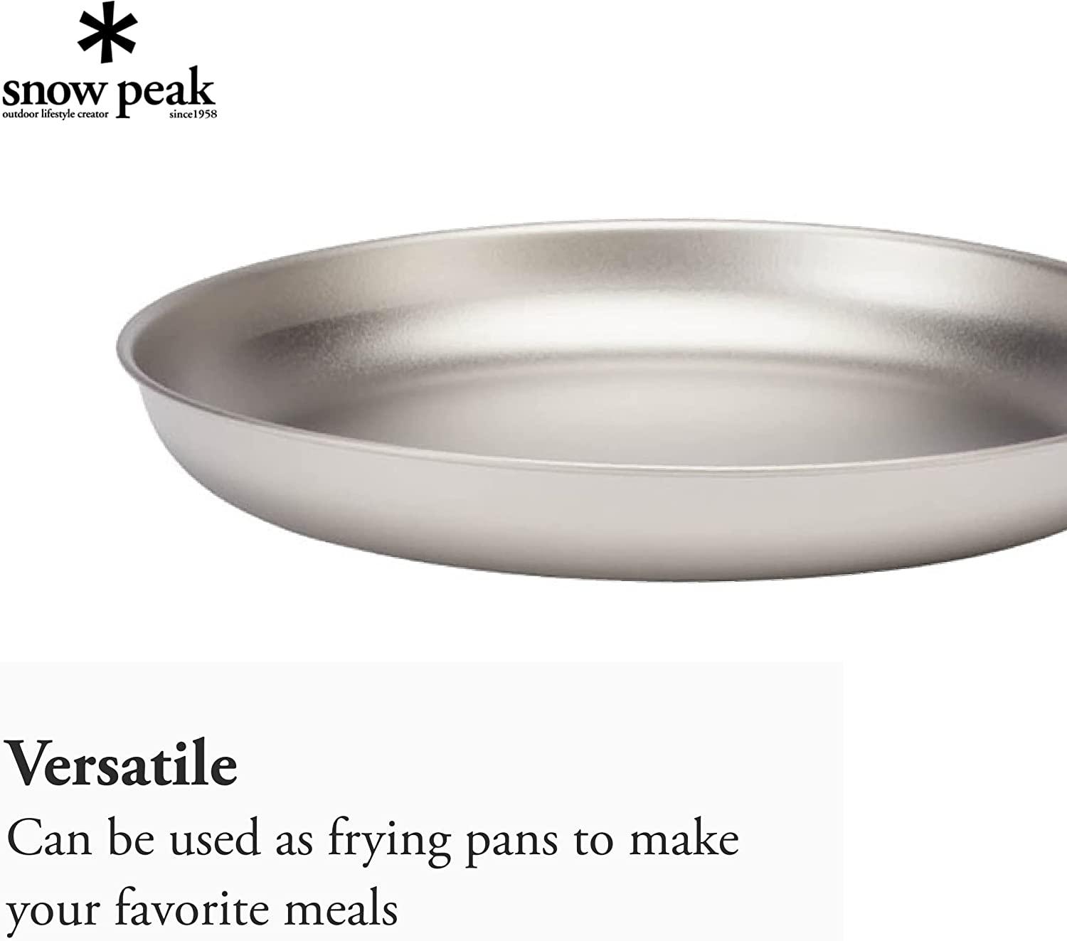 Snow Peak Titanium Cookware (3-Piece)