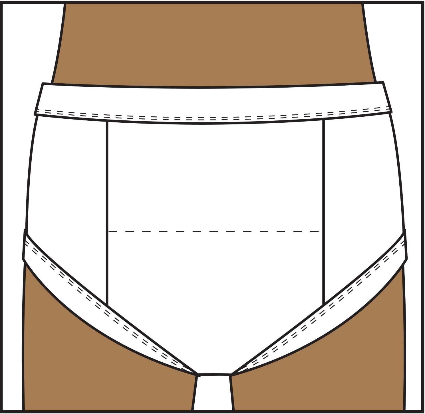  Packs Of 6 Toddler Girls Panties White Underwear Size 4