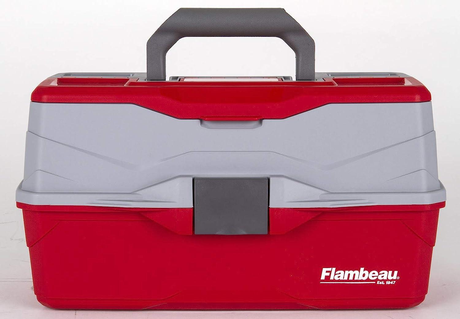 Flambeau Outdoors 6383FB 3 Tray Classic Tray Tackle Box