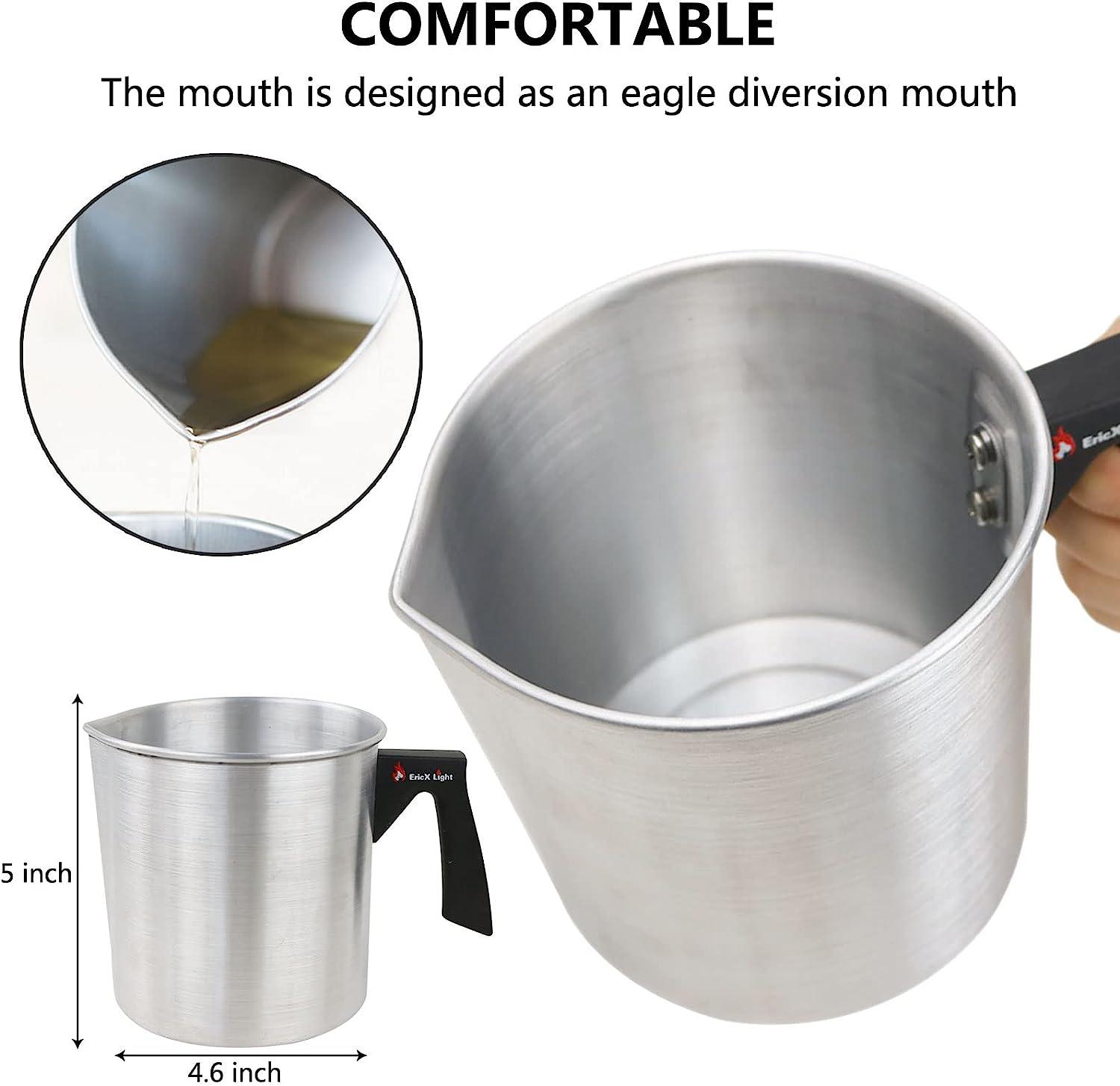 Candle Making Pouring Pot Stainless Steel Wax Melting Measuring