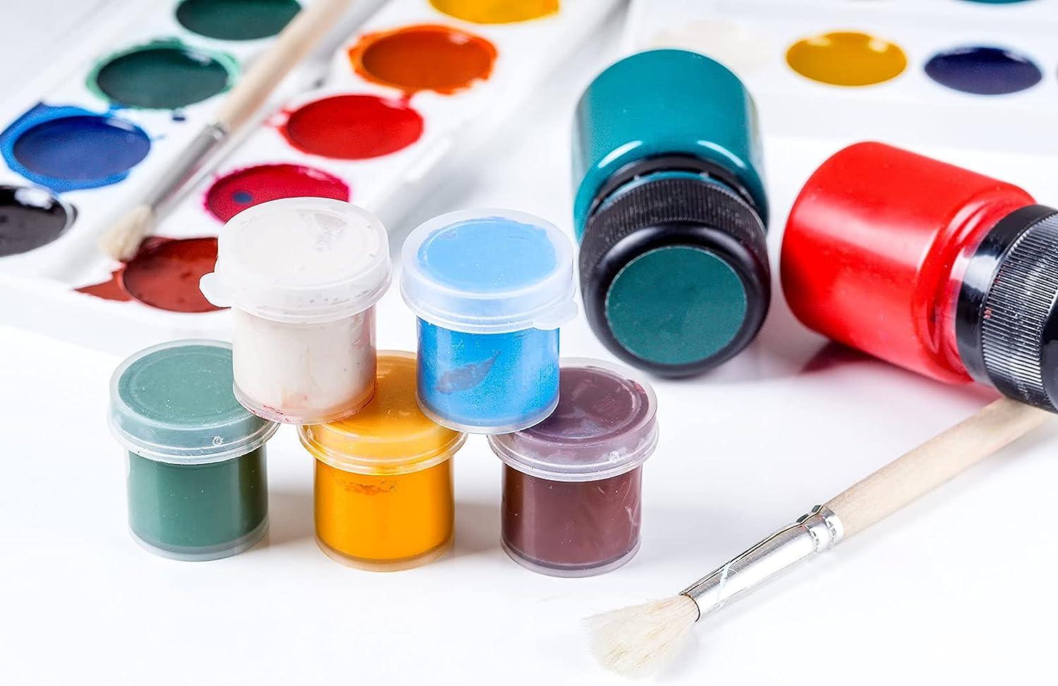 Clear Paint Containers, Small Containers Paint, Paint Containers Lids
