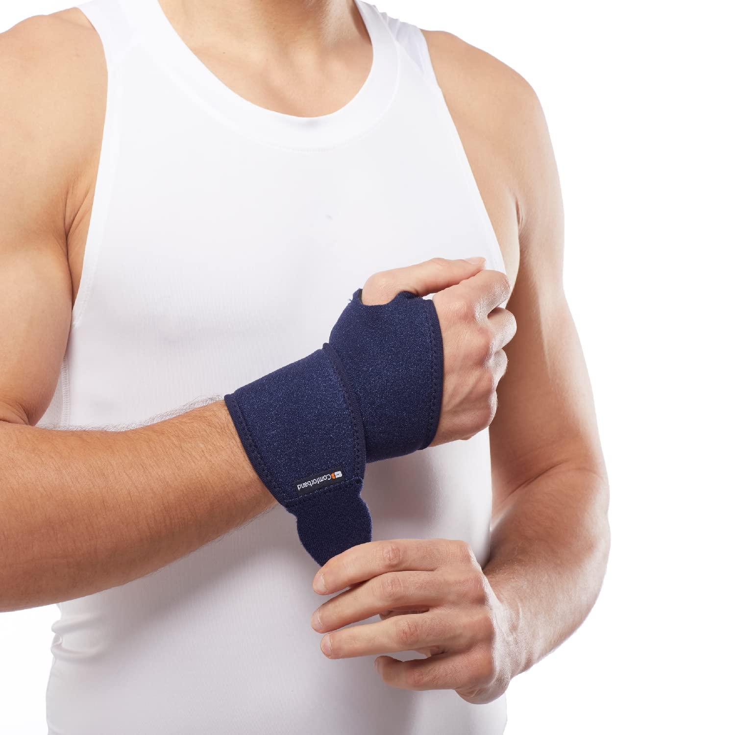 Adjustable Wrist Brace - for Joint Pain, Arthritis, Sprains, Strains,  Instability, Gym, Sports, Golf, Tennis, Basketball - Adjustable Compression  