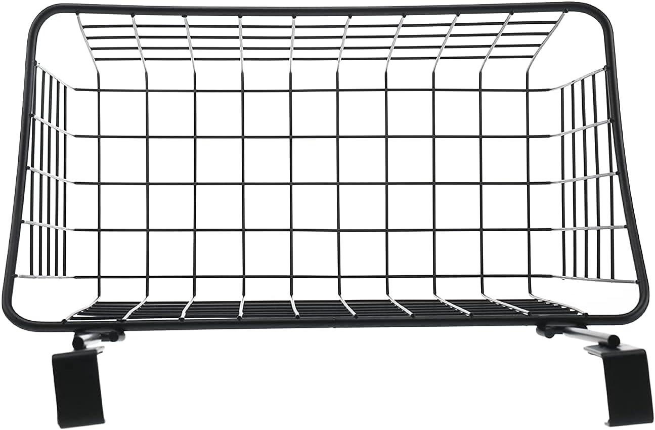 Casewin Under Shelf Basket, 2 Pack Slides Under Cabinet Storage