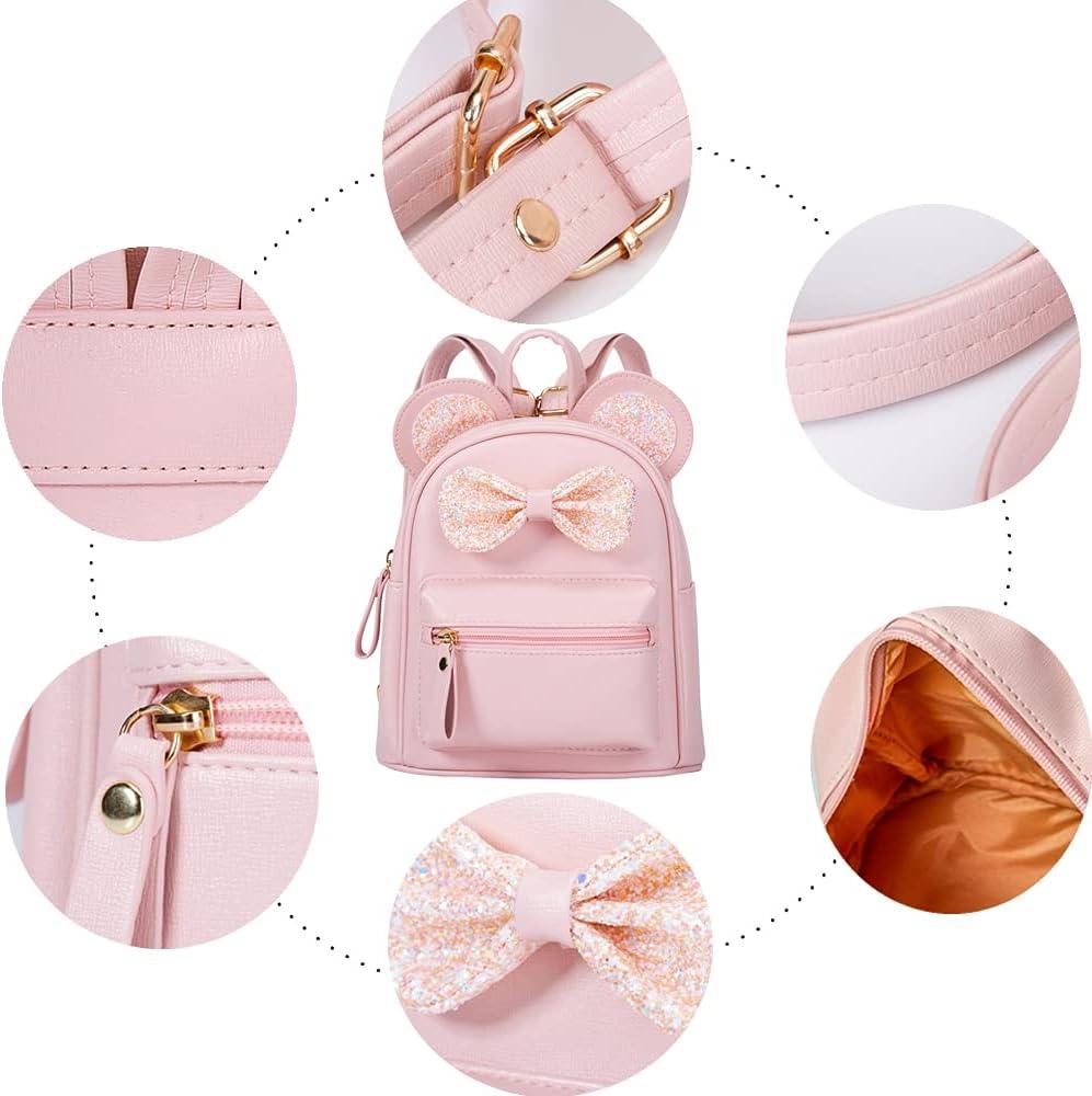 Dosaele Small Fashion Purse for Little Girls Light Pink Toddler Kids Bag,Mini  Girl's Handbag Shoulder Crossbody Bag Dress Up Jewelry Pretend Play Tote  With Gold Chain Strap For 2-12 Years Old -