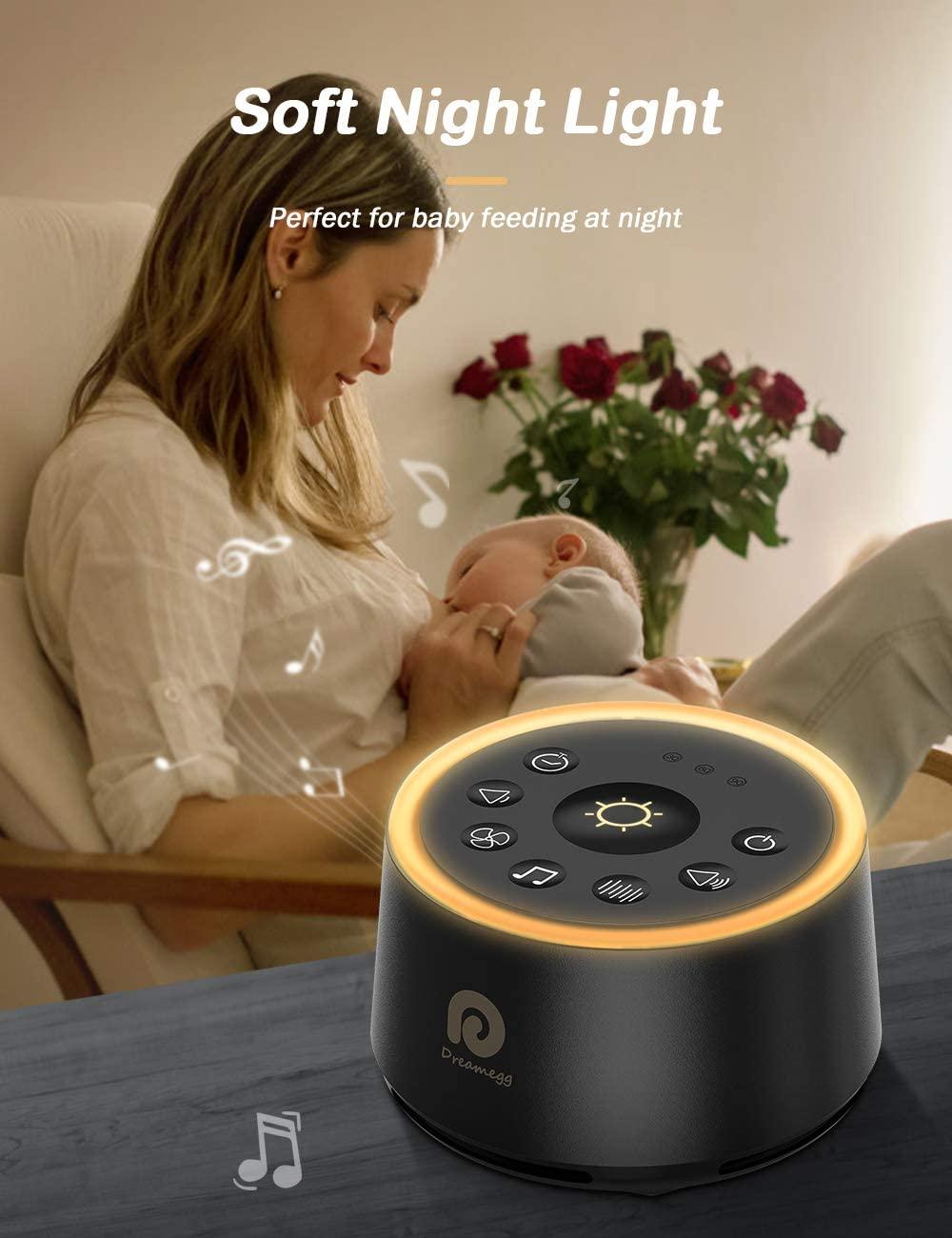 Dreamegg D1 Pro Bundle with D11 Baby Sleep Sound Machine, Portable Sound  Machine for Sleep Travel, 11 Soothing Sounds, Night Light, Timer, Child  Lock