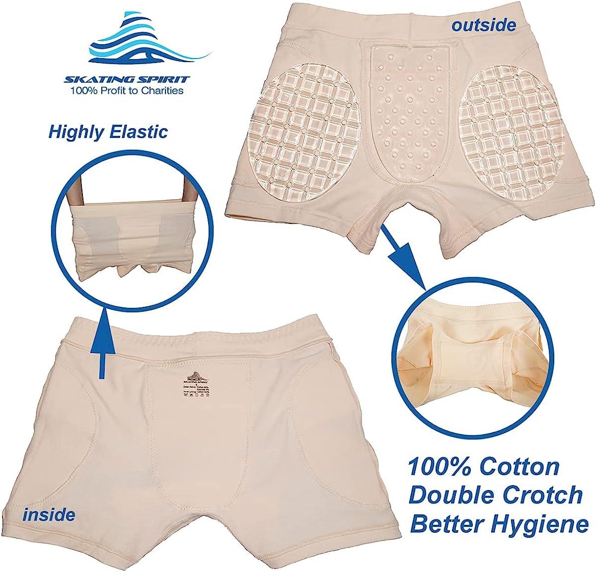 Elderly Hip Pad Protector Padded Shorts, Prevents Collision Hip Protection  Man Briefs For Old Man 