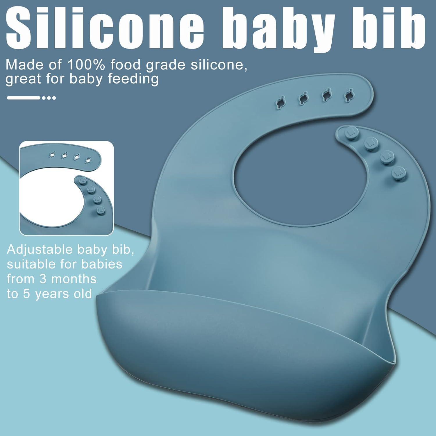  Silicone Baby Feeding Set - 6 Pack Baby Led Weaning
