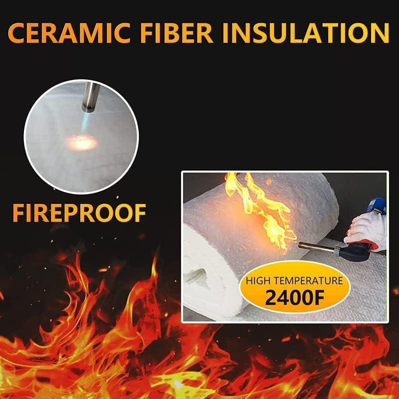 Ceramic Fiber Insulation Baffle Fire Blanket High Density Heat