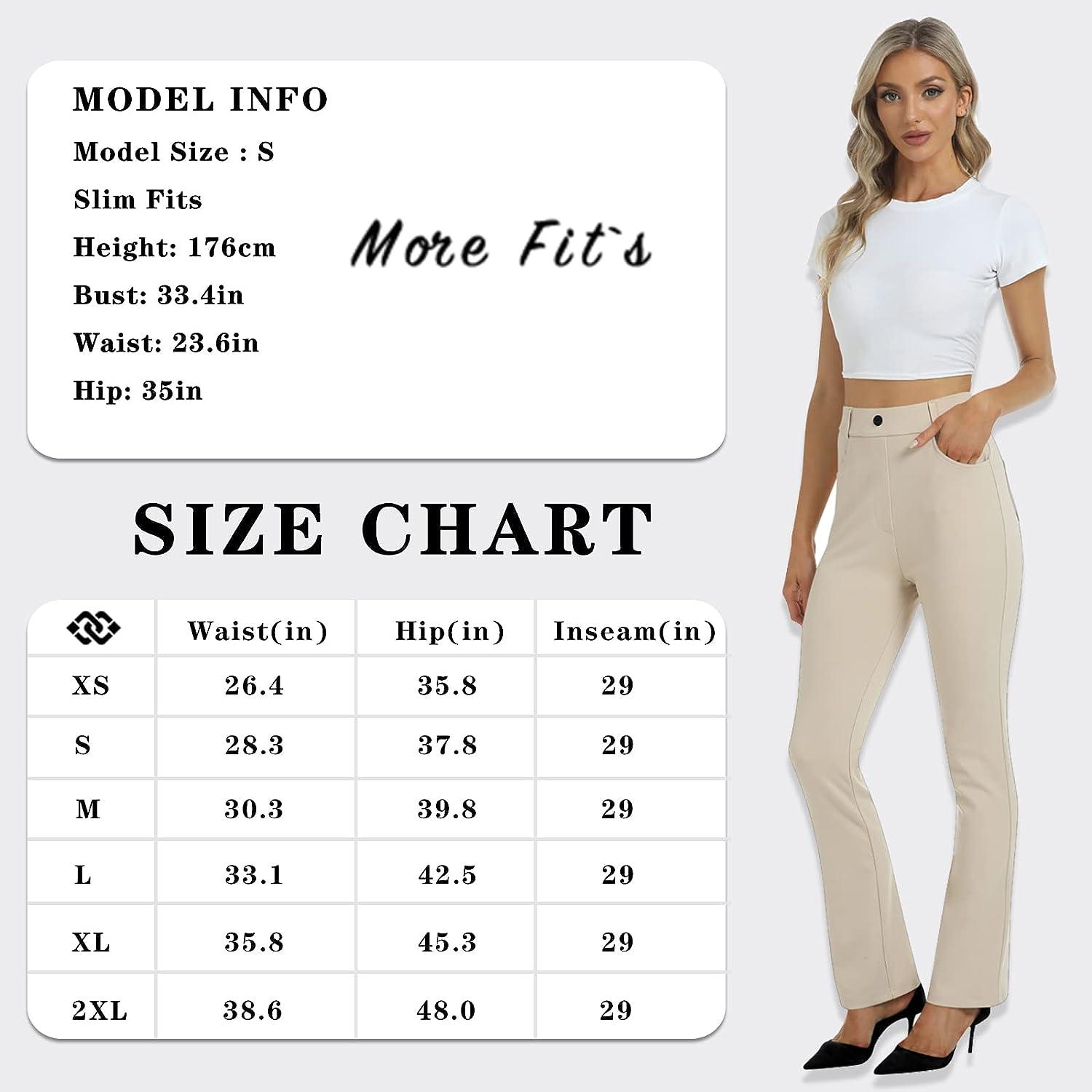 Buy MoFiz Golf Capri Pants for Women Stretchy Pull On Business