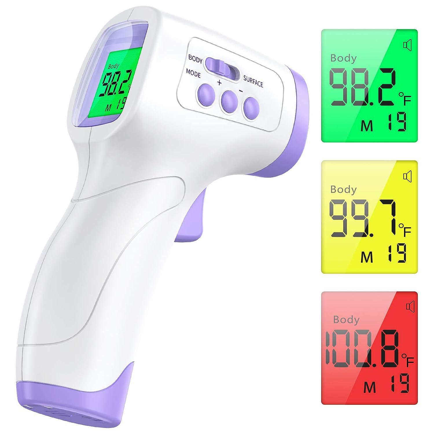 Contactless Infrared Forehead Thermometer for Baby and Adult, Quick Read  with Fever Alarm 2.0, 1 Piece - Fred Meyer