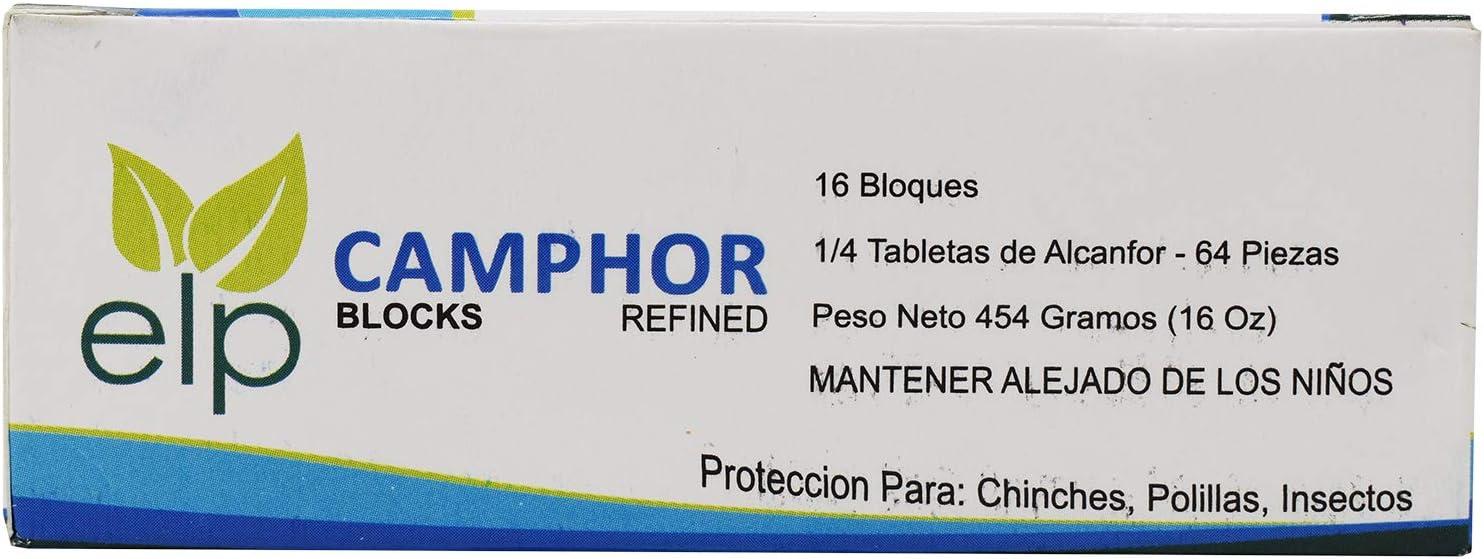 x24 Pastillas de Alcanfor Camphor pills