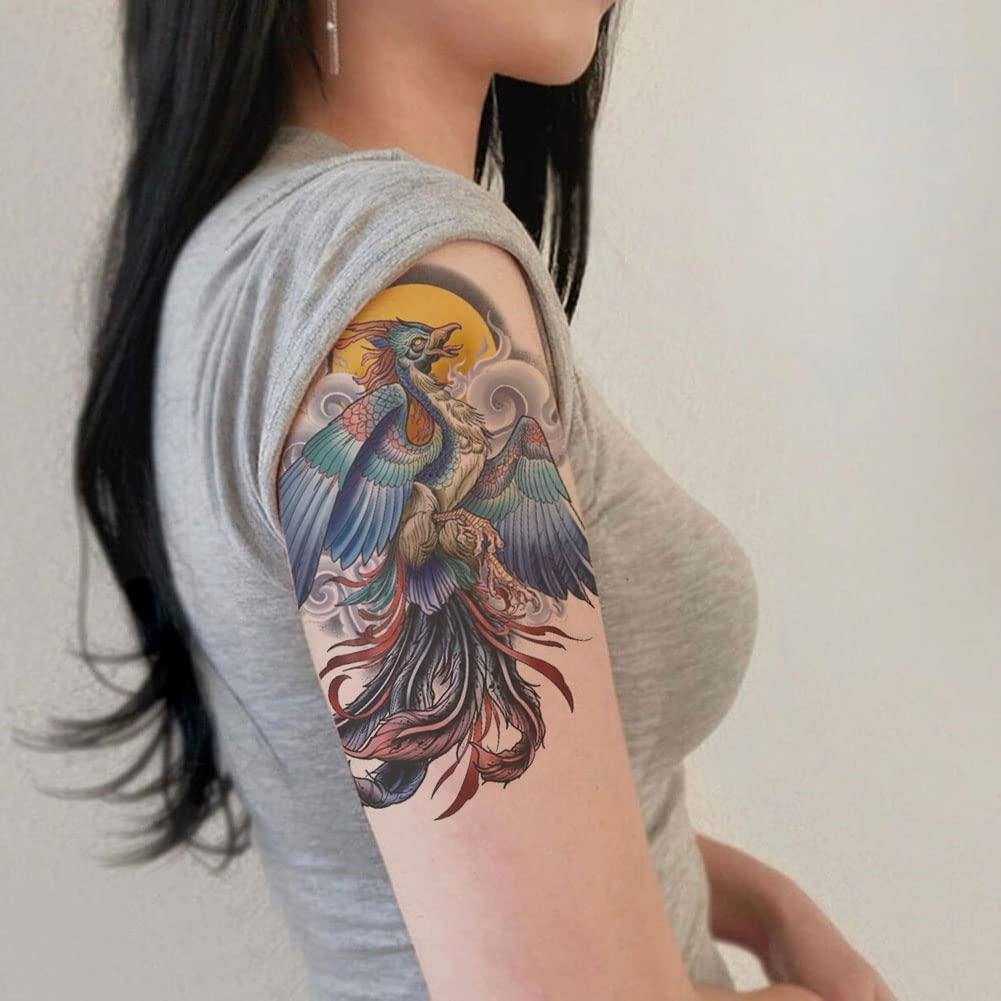 phoenix arm tattoos
