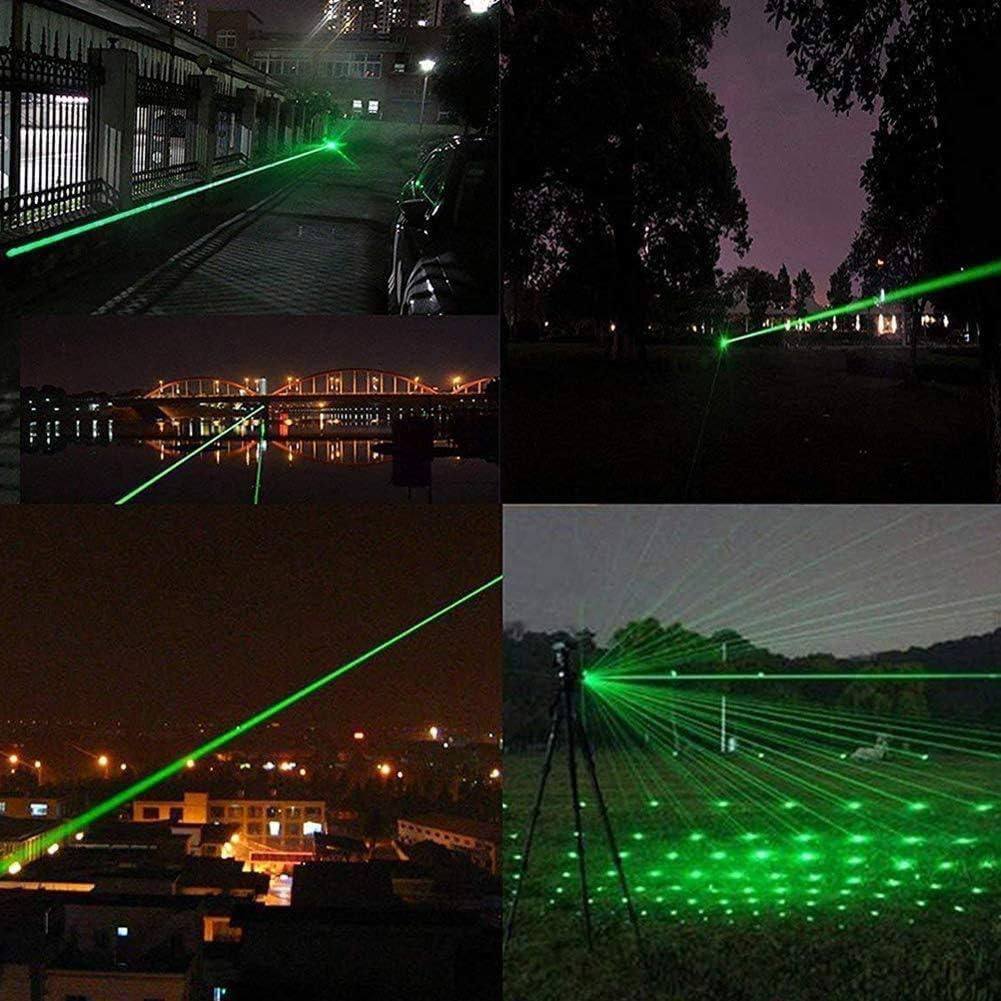 Green Laser Pointer High Power, Green High Power Laser Pointer Long Range Green Laser Light Pointer USB Rechargeable Green Strong Burning Laser