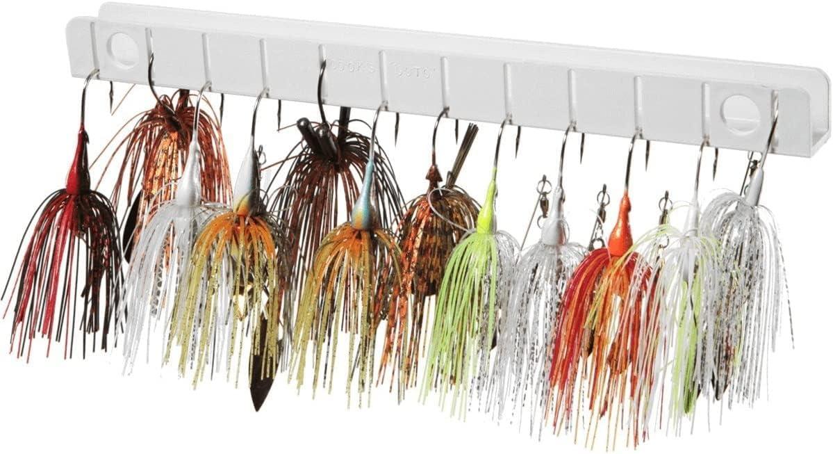 T-H Marine Cooks Go-To Tackle Storage System - Fishing Lure Holder and  Organizer Provides Easy Access to Your Bait - Can Be Configured to Fit Any  Boat or Dock - Black