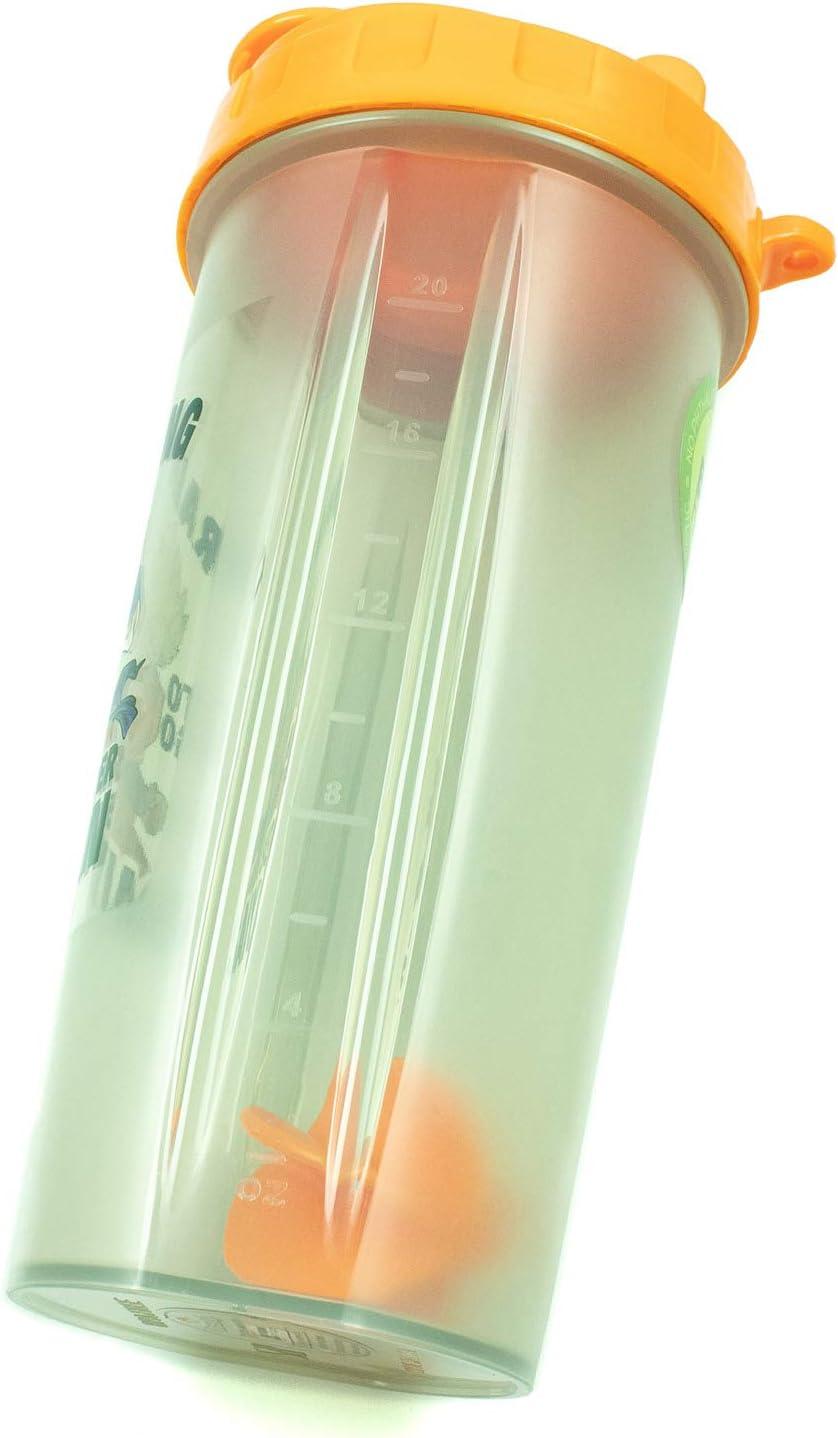 Official Licensed Dragon Ball Z Orange Shaker Plastic Bottle 20 oz 