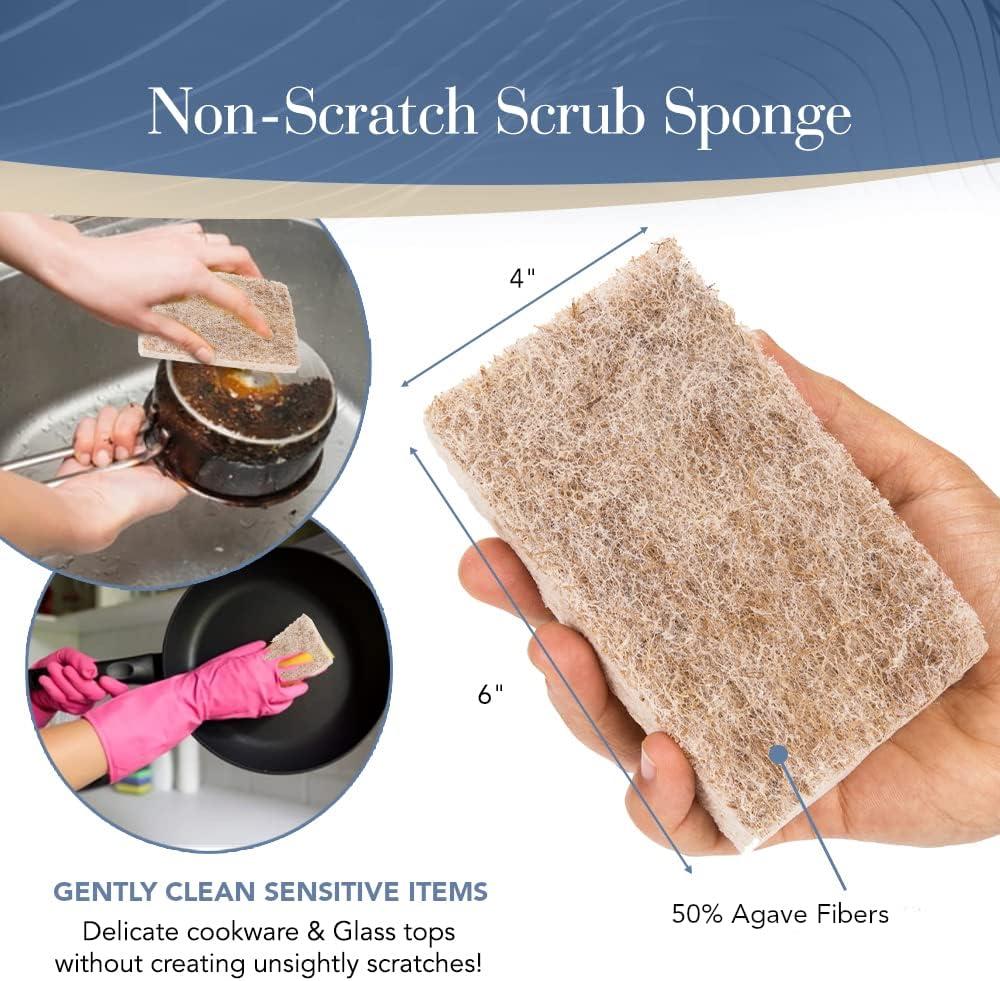 Scrub Sponges - Cleaning Sponges - 50 Count