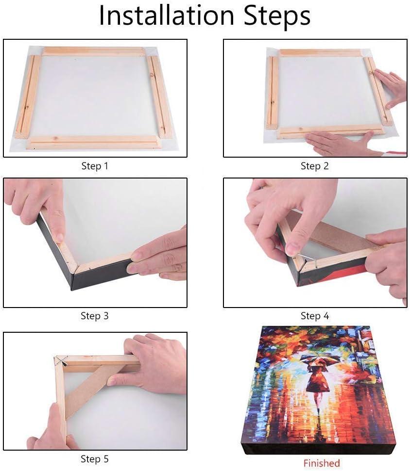 Mounting Canvas on Stretcher Bars 