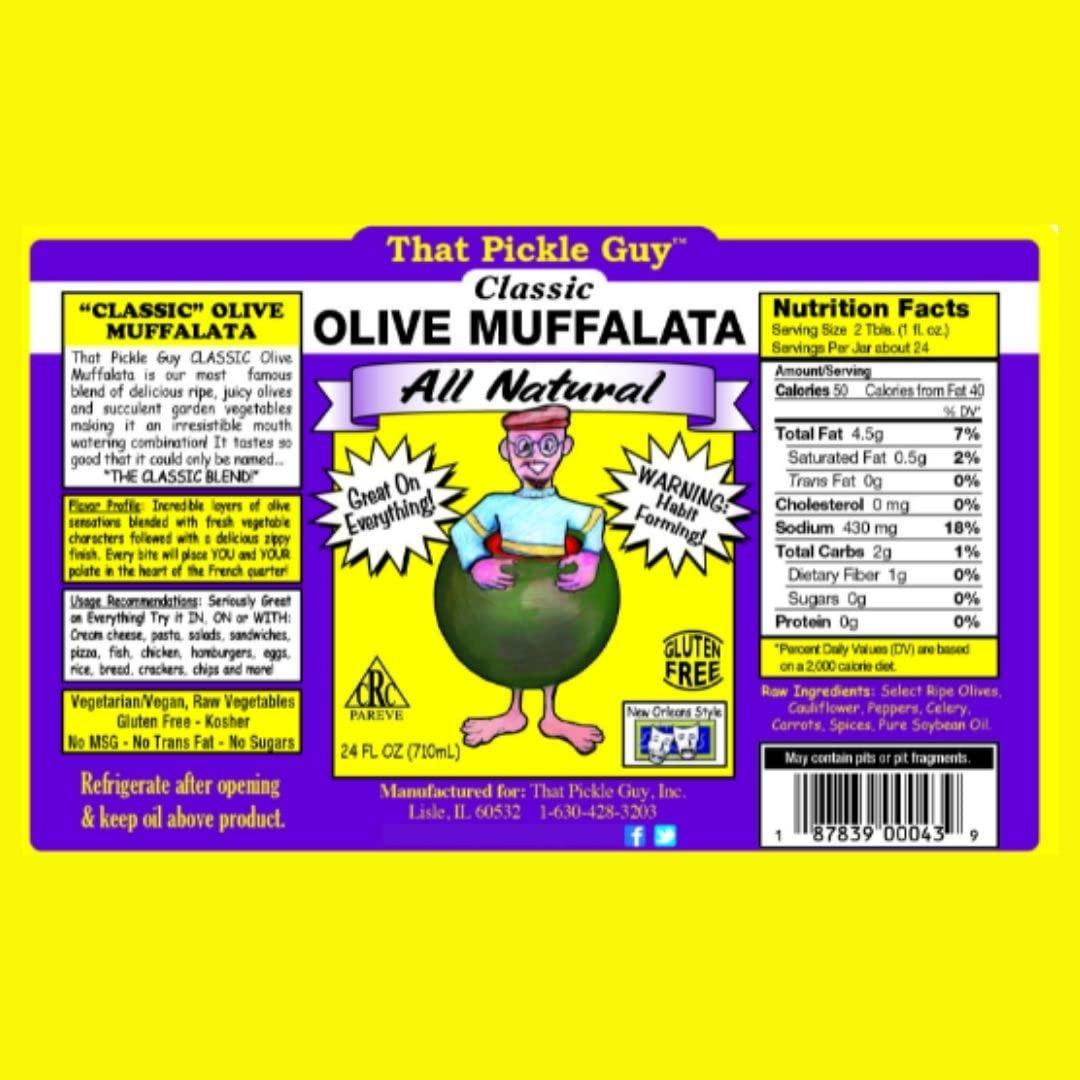 That Pickle Guy Inc That Pickle Guy Olive Muffalata 25 oz