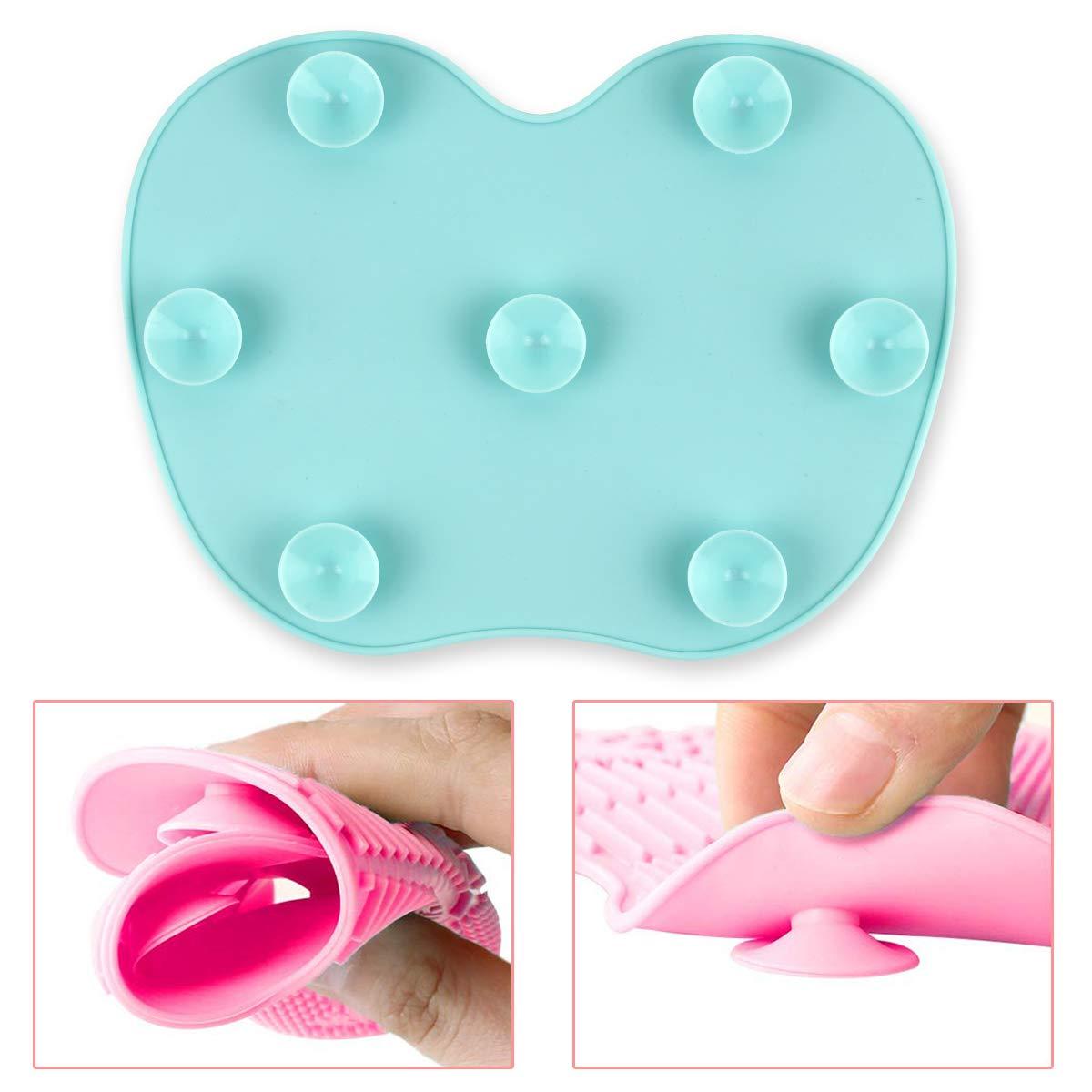 Silicone Makeup Brush Cleaner Pad - Efficient Washing Scrubber