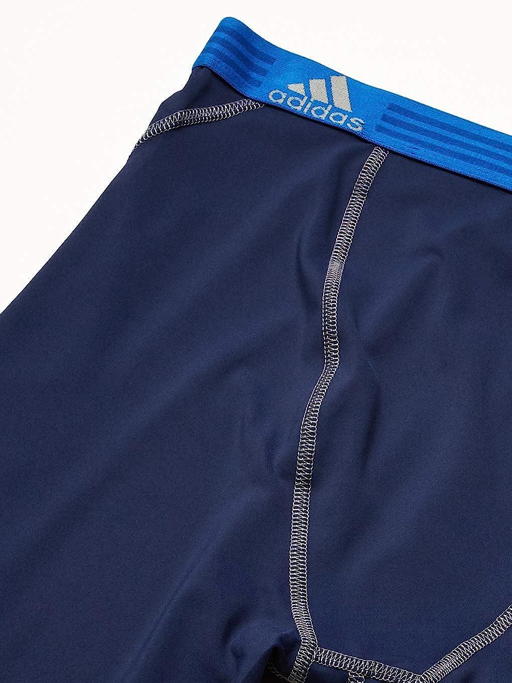 adidas Men's Sport Performance Midway Underwear (2-Pack) Small Night  Indigo/Light Onix Light Onix/Night Indigo