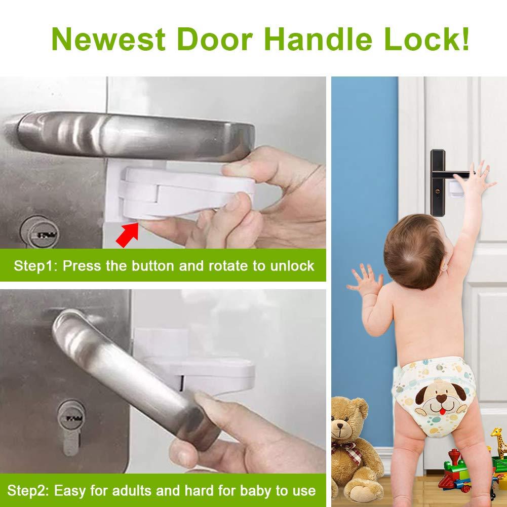 Door Lever Handle Lock for Baby Proofing | Evenflo Official Site