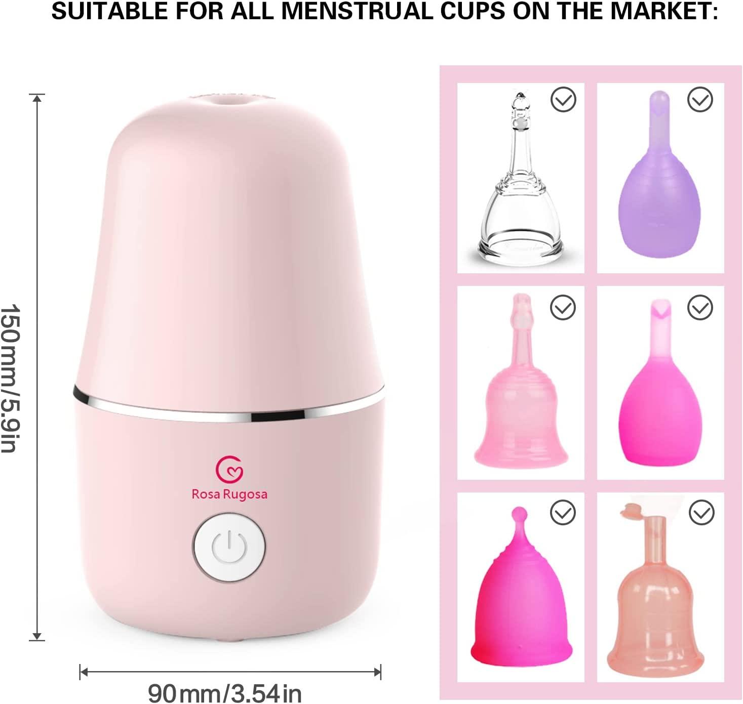 VOXAPOD Rosewater Pink On-The-Go Menstrual Cup Sterilizer, 1 ct