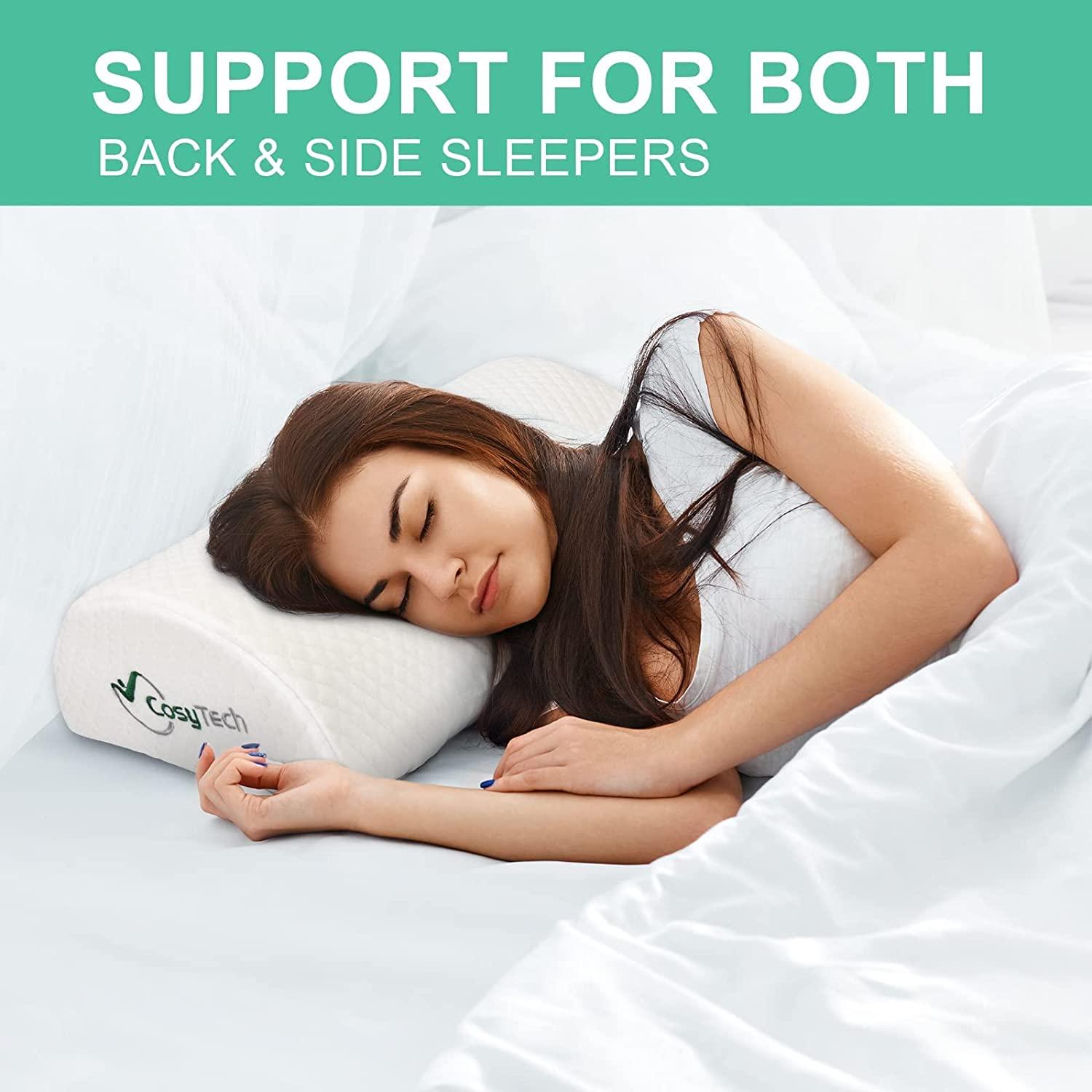 Side Sleeper Knee Pillow for Back Pain Relief