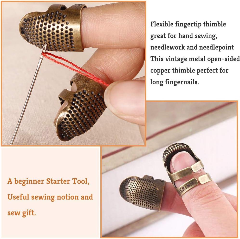Thimbles For Embroidery Finger Protectors For Knitting Finger