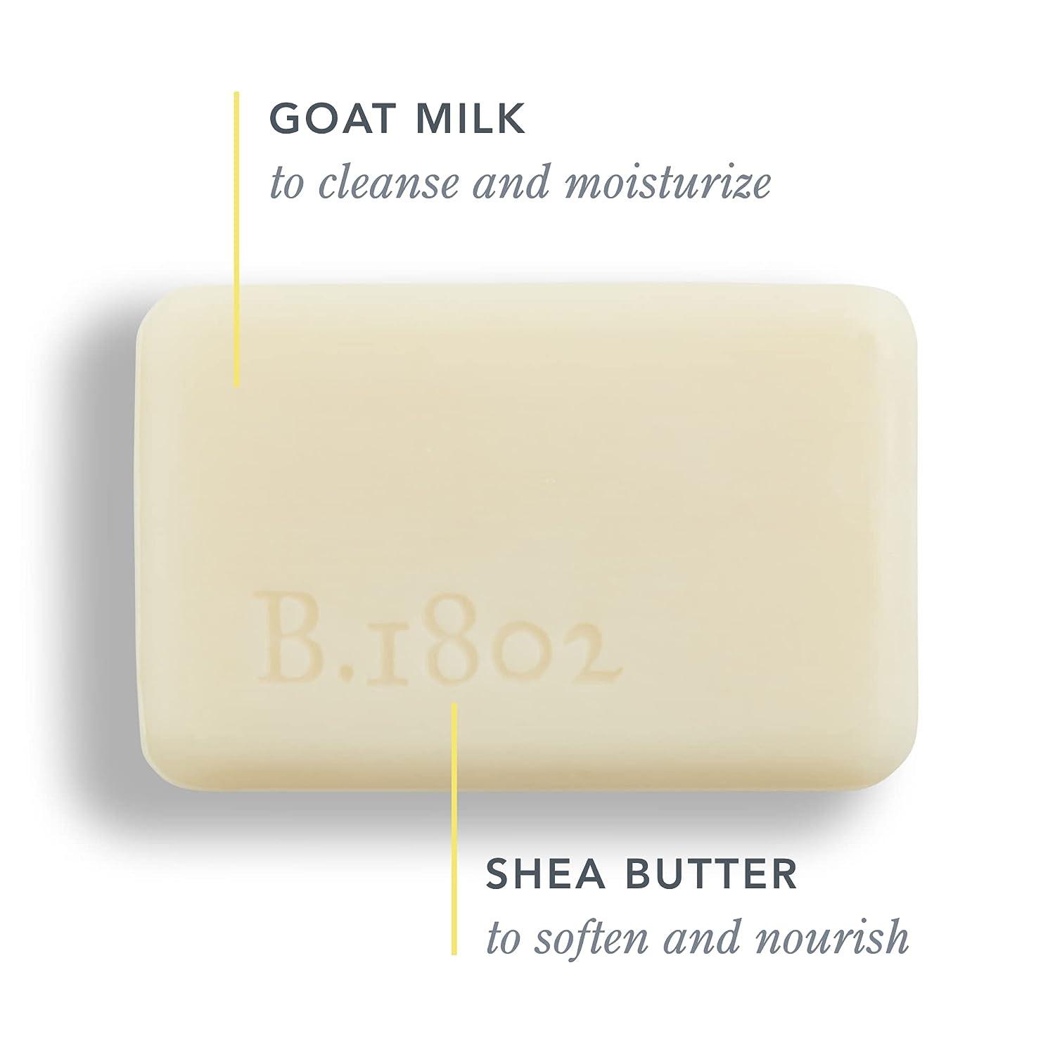 Beekman 1802 Goat Milk Body Soap Bar - 9 oz - Nourishes, Moisturizes &  Hydrates - 100% Vegetable Soap with Lactic Acid - Good for Sensitive Skin 