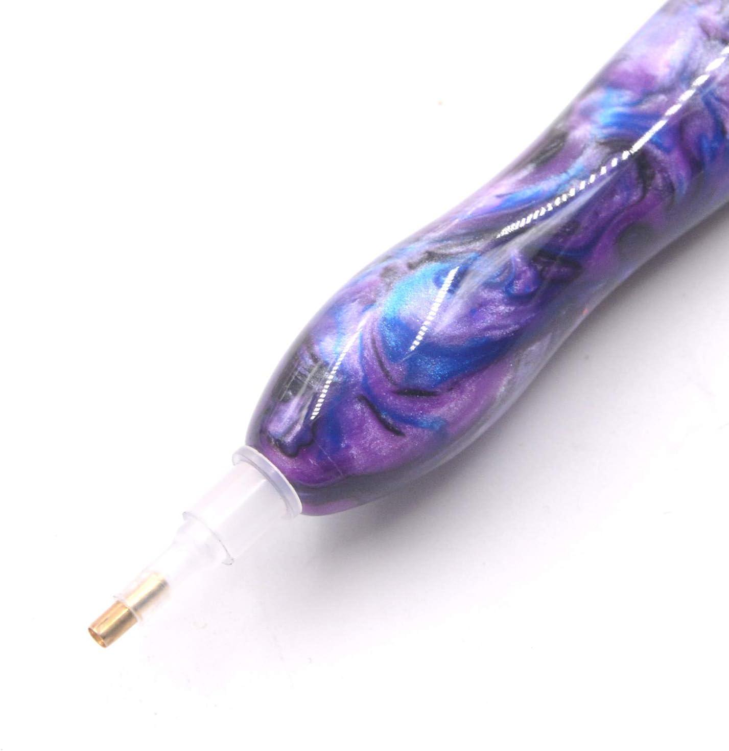 Diamond Painting Art Pen Tool,Diamond Painting Drill Pen Dotz Pen Stylus  Kit, Gem Rhinestone Picker Tool,15Diamond Art Pen Placers Tip and 10Wax,  Nail Art Embroidery Decoration,Seablue : : Home & Kitchen