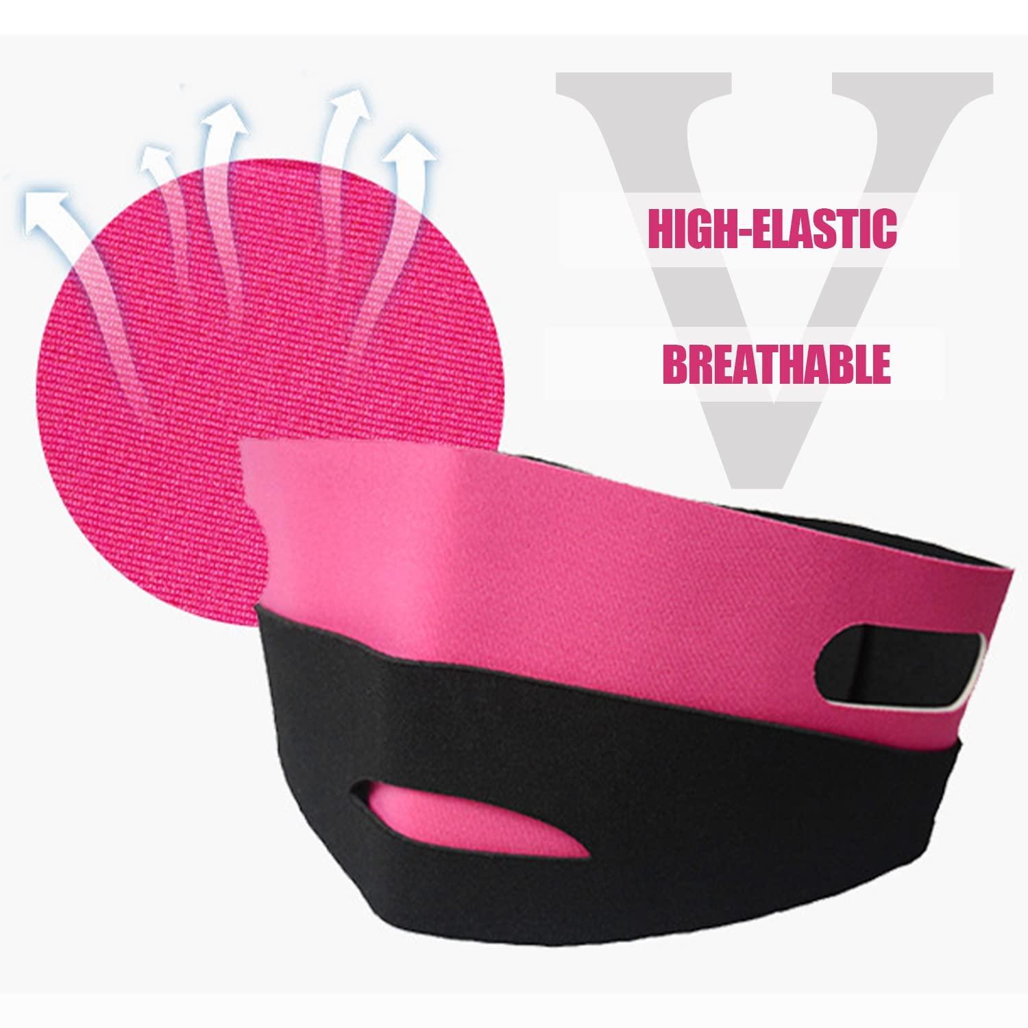 Dropship Face Lifting Strap For Women V-Line Facial Lift Bandage Sculpt  Bandage Double Chin Reducer Chin Up Slimming Strap Fixed Belt to Sell  Online at a Lower Price
