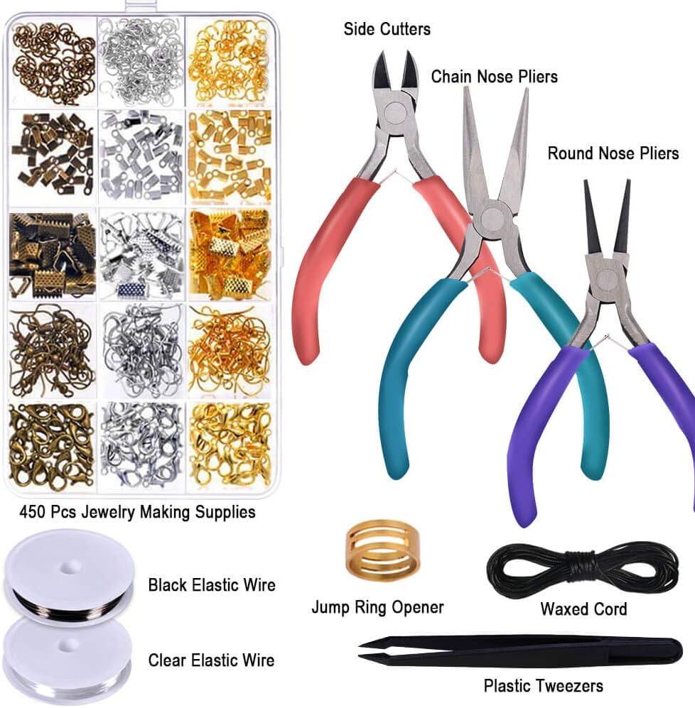 3 Pieces Jewelry Pliers, Tool Kit Pliers Jewelry Making Tools
