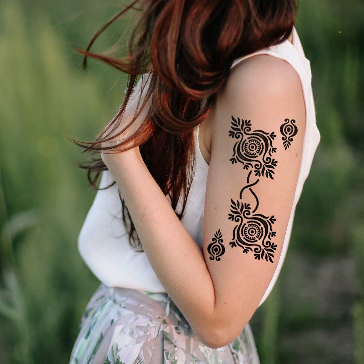 Tropical Pink Flowers Tattoo Design - Tattapic®