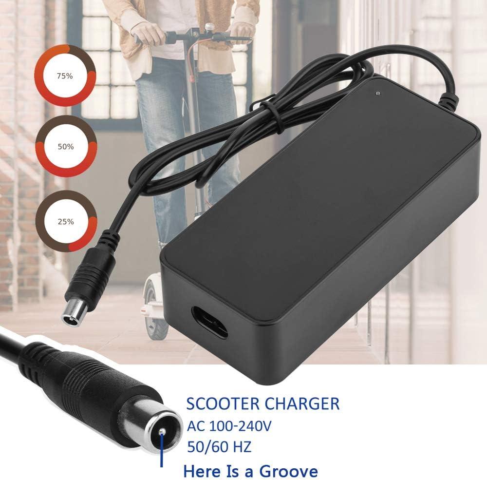 Hoverboard Charger, 42V 2A Charger 3 Prong Inline Connector