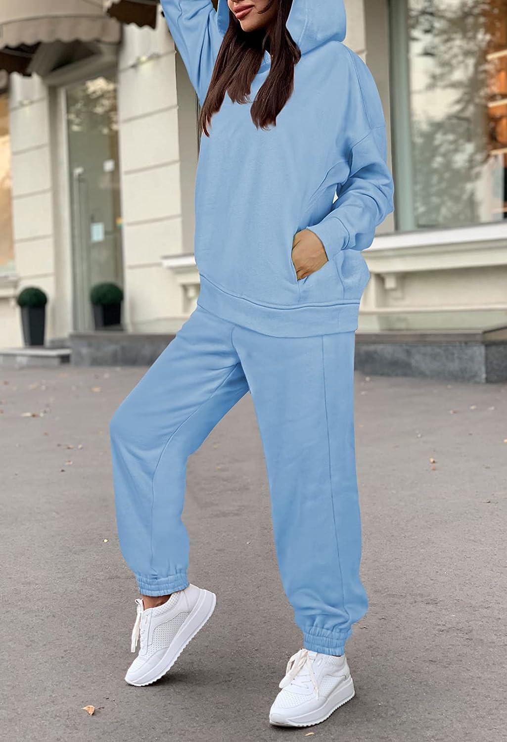 Tracksuit Set for Women's Hood Sweatshirts and Sweatpants 2PC Set Fashion  Japanese Style Pullover Sport Casual Suit