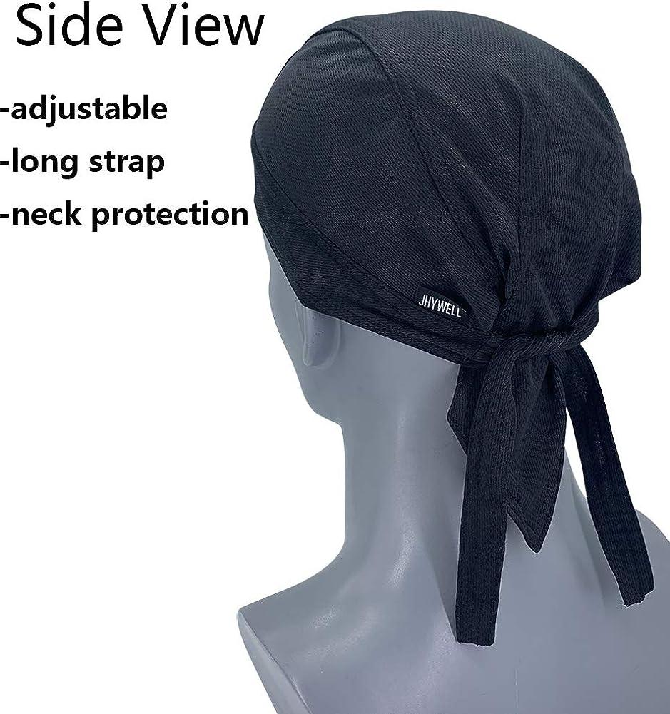 Tough Headwear Cooling Helmet Liner - Do Rag Skull Caps for Men