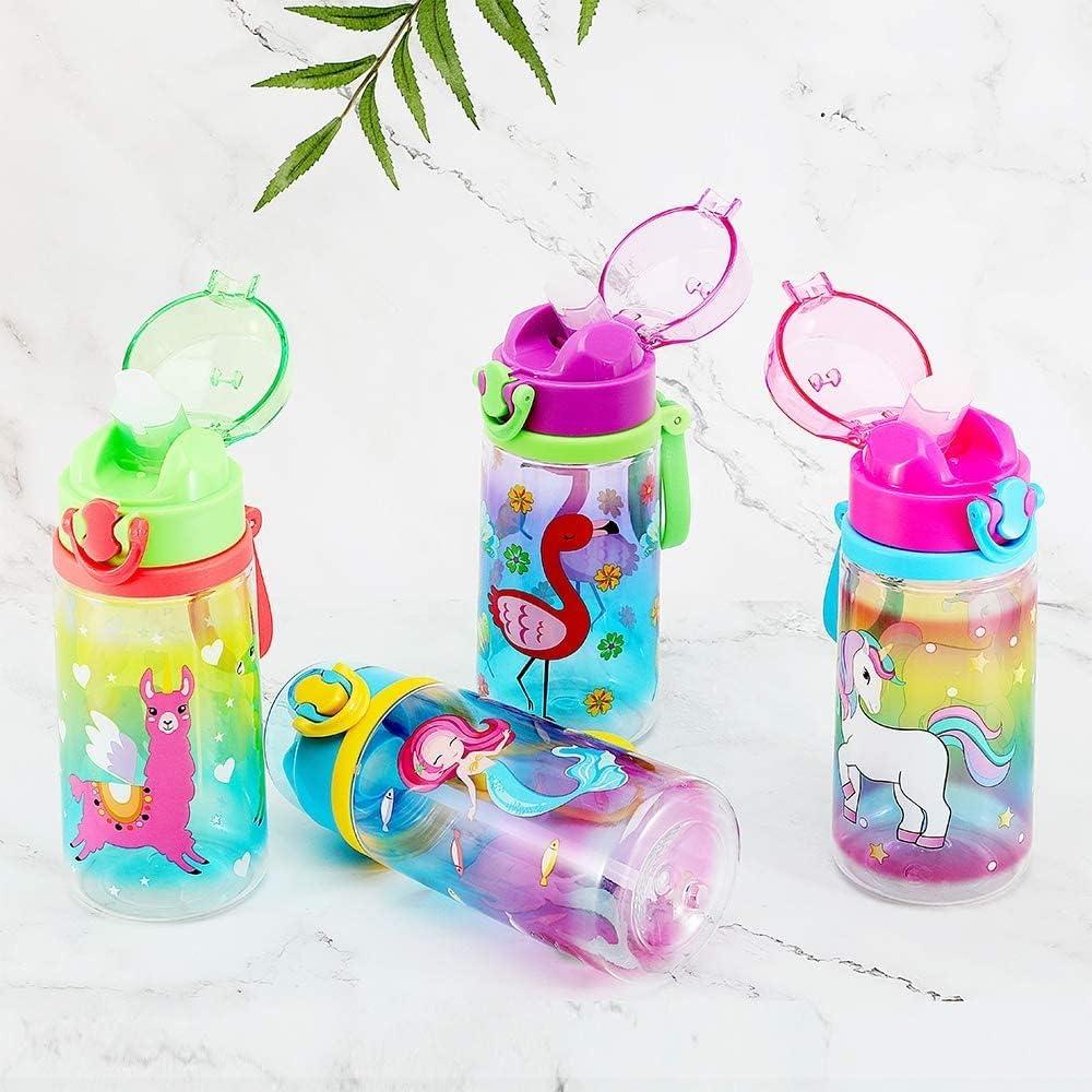 HomTune Cute Water Bottle with Straw for School Kids Girls, BPA FREE Tritan  & Leak Proof & Easy Clea…See more HomTune Cute Water Bottle with Straw for