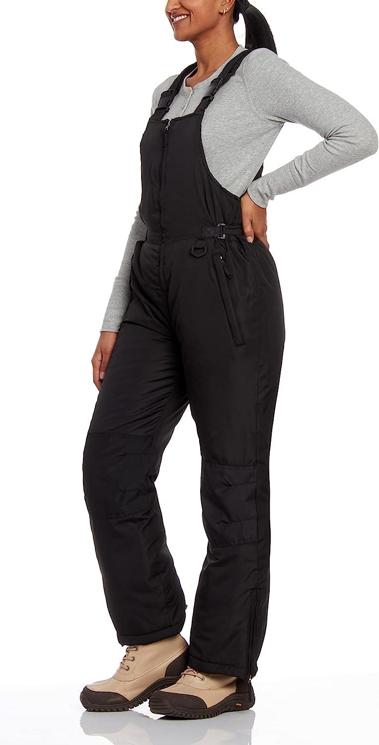 Cherokee Women's Insulated Water-Resistant Relaxed Fit Ski Pants 