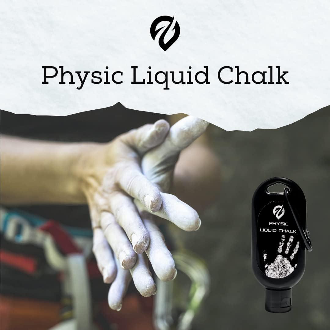 Iron American Liquid Sports Chalk - Weightlifting Hand Chalk Mess Free Travel Bottle Long Lasting Strong Grip for Training Gymnastics Rock Climbing