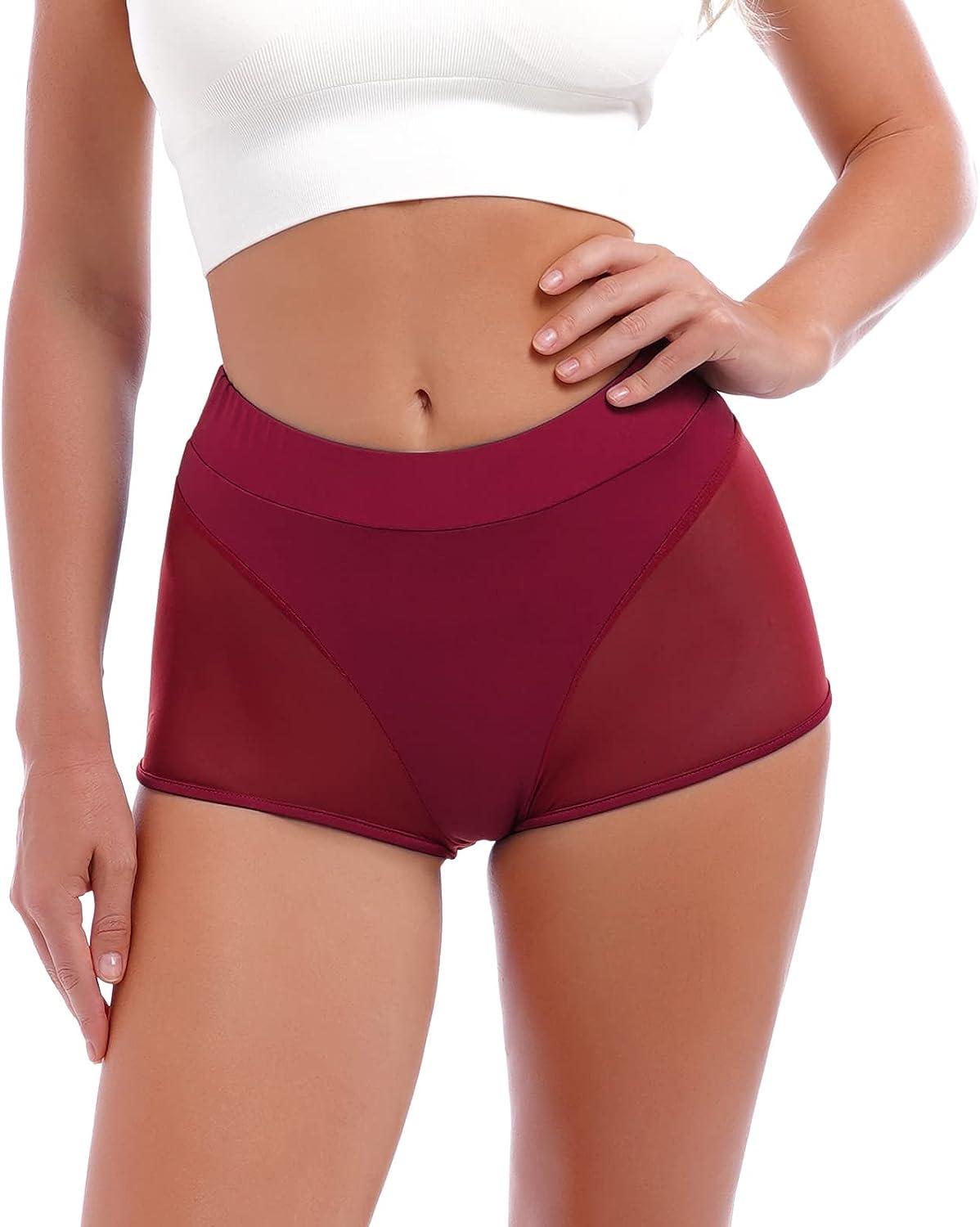 Female Sanitary Shorts - Red / S-Waist 25-30cm