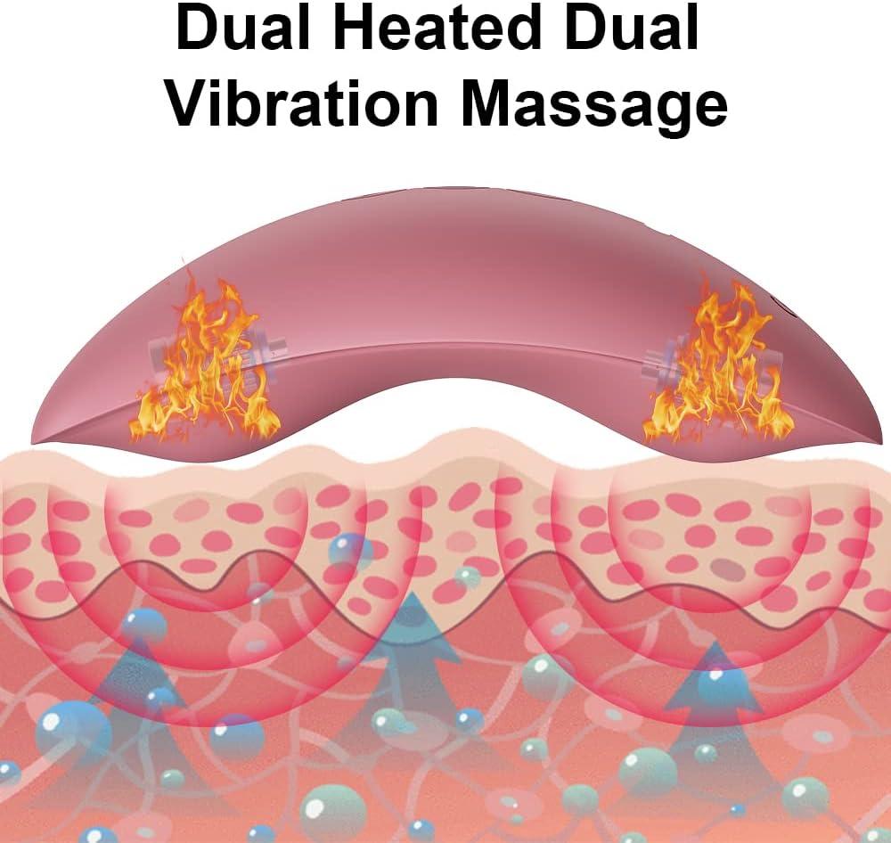 Horigen Breast Lactation Massager Vibration Heat 2 in 1 Relieve